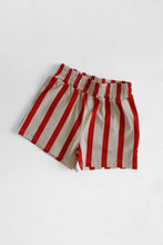 Load image into Gallery viewer, La Rayure Shorts - Rouge