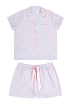 Load image into Gallery viewer, Valencia Stripe Shortie Pyjama Set