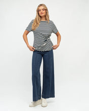 Load image into Gallery viewer, BLUE STRIPE TOP