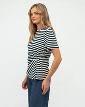 Load image into Gallery viewer, BLUE STRIPE TOP