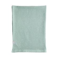 Load image into Gallery viewer, Bassinet Cotton Cellular Blanket - Sage