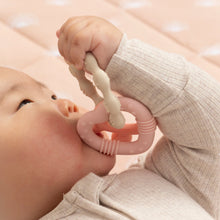 Load image into Gallery viewer, Silicone Bunny Teether - Pink