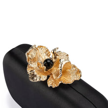 Load image into Gallery viewer, ADELE Orchid Lock Clutch
