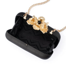 Load image into Gallery viewer, ADELE Orchid Lock Clutch