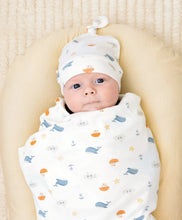 Load image into Gallery viewer, Newborn Baby Beanie - Sea