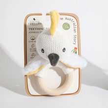 Load image into Gallery viewer, Ring Rattle - Cockatoo