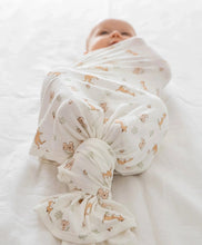 Load image into Gallery viewer, Bamboo Baby Swaddle Wrap - Kangaroo &amp; Koala