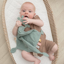Load image into Gallery viewer, Silicone Muslin Comfort Teether - Sage
