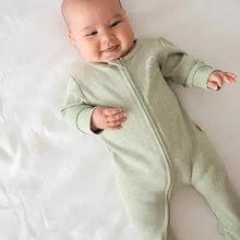 Load image into Gallery viewer, Organic Cotton 6PC Essentials Set - Heather Sage Green - Size 000