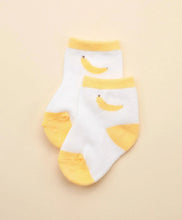 Load image into Gallery viewer, Organic Cotton Baby Socks - Bananas