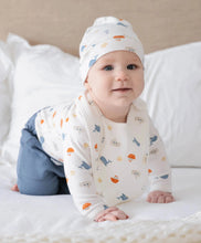 Load image into Gallery viewer, Organic Cotton Baby Bib - Sea