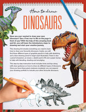 Load image into Gallery viewer, Garry Fleming - Activity Kit - How to Draw Dinosaurs