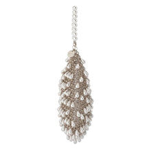 Load image into Gallery viewer, JADEN Pearl &amp; Silver Chainmail Bag