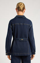 Load image into Gallery viewer, Denim Jacket with Adjustable Back Tab