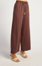 Load image into Gallery viewer, Textured Pants With Elastic Waistband And Bead Toggle Detail