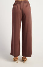Load image into Gallery viewer, Textured Pants With Elastic Waistband And Bead Toggle Detail
